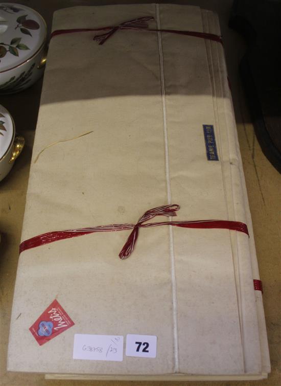 2 pairs Metis linen sheets